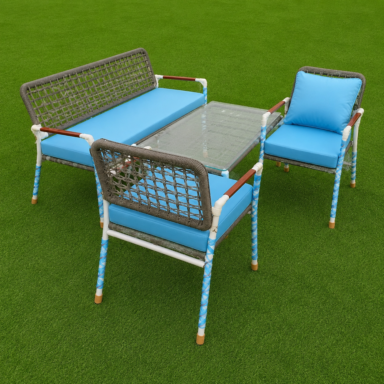 Outdoor Sofa 5 Seater Set | Stylish Patio Furniture