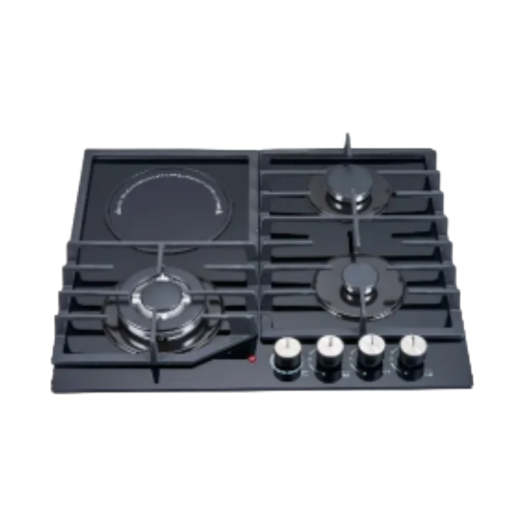 Polystar PV-GT60G3H 60cm 3 gas + 1 Electric Gas Cooker
