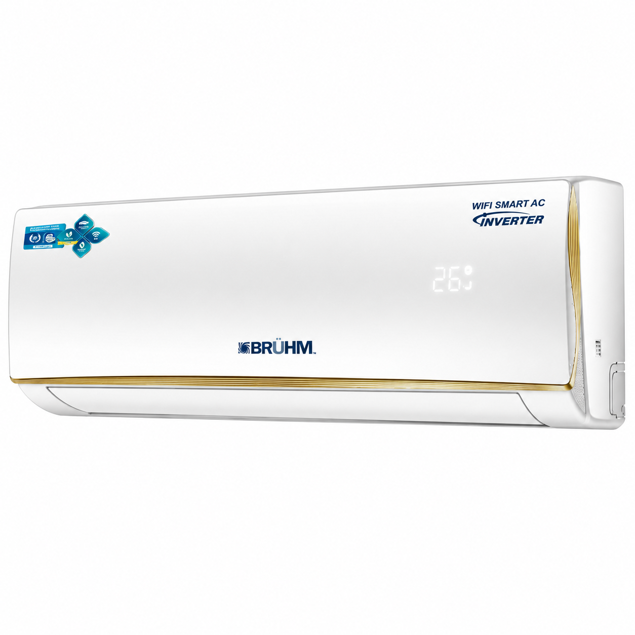 Bruhm 1.0 HP Inverter Smart WiFi Split Air Conditioner – BAS-09ICWW