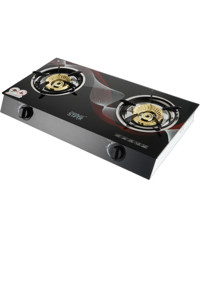 Winning Star Double Glass Gas Stove ST-9668