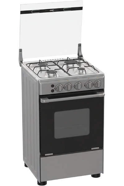 Midea Gas Cooker 50x55/5055-4G057- Silver