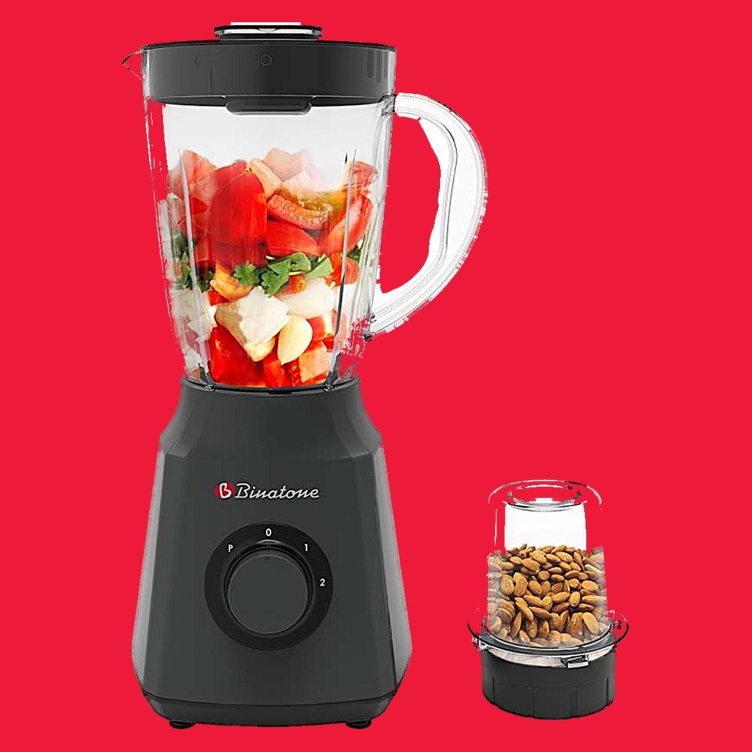 Binatone BLG-412 Blender with Grinder 300W | 1.5L