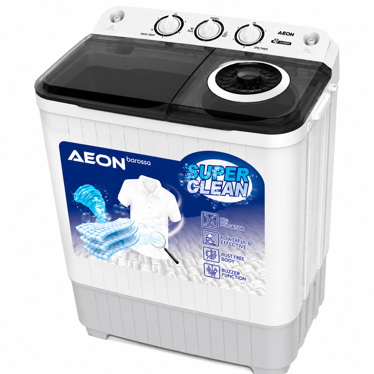 AEON AWM05TT 5KG Twin Tub Washing Machine