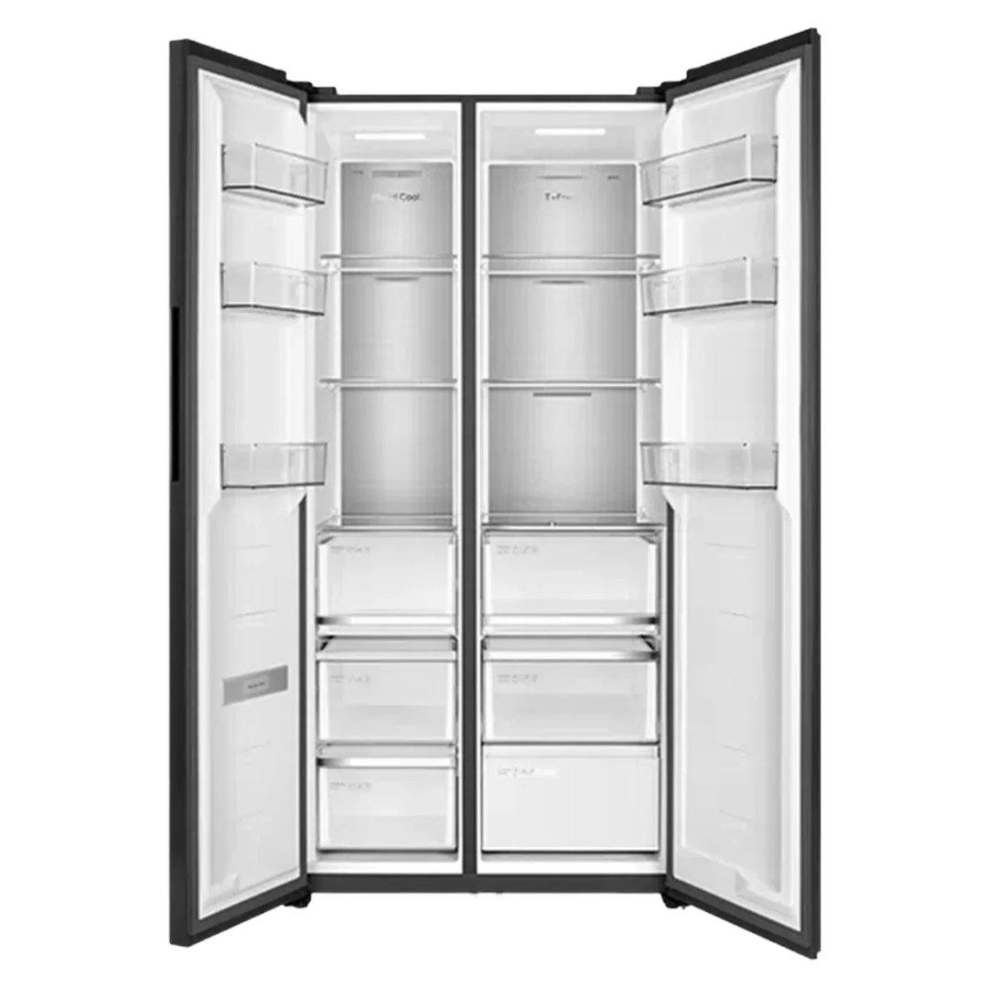 TCL 480L Side by Side Refrigerator - P572SBBN