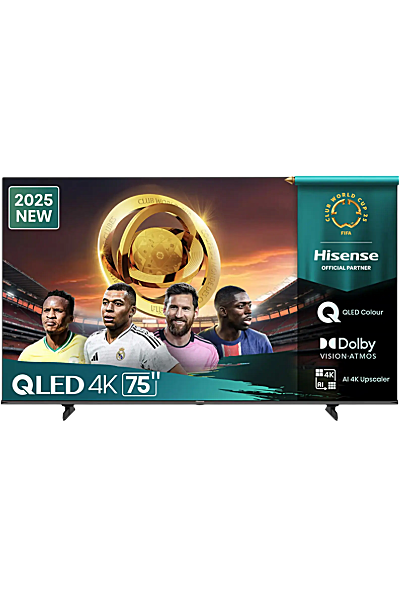 Hisense TV QLED 75 Inch Q6Q 4K Smart