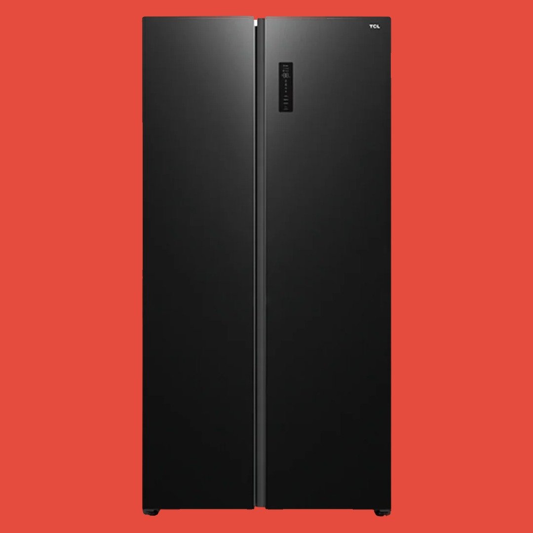 TCL 480L Side by Side Refrigerator - P572SBBN