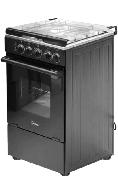 Midea Gas Cooker 50x55/5055-4G057- Black