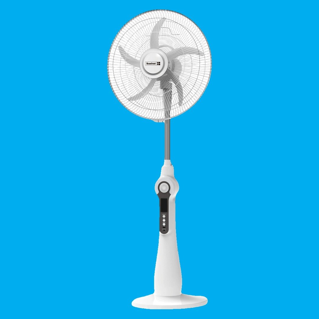 Scanfrost Fan Rechargeable Standing Fan SFRF181K