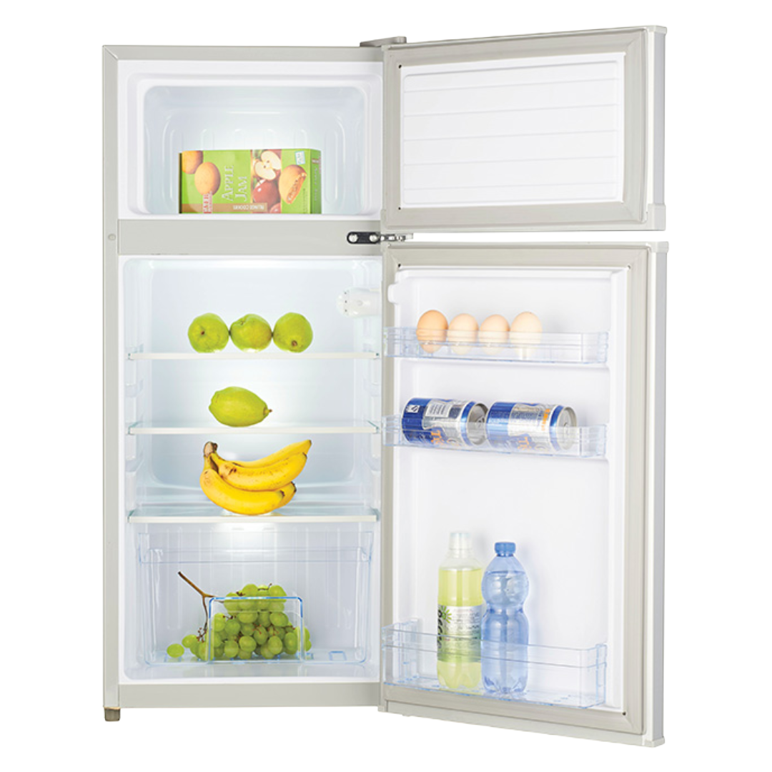 Haier Thermocool 95 Liters Double Door Fridge | 95BEX R6 SLV