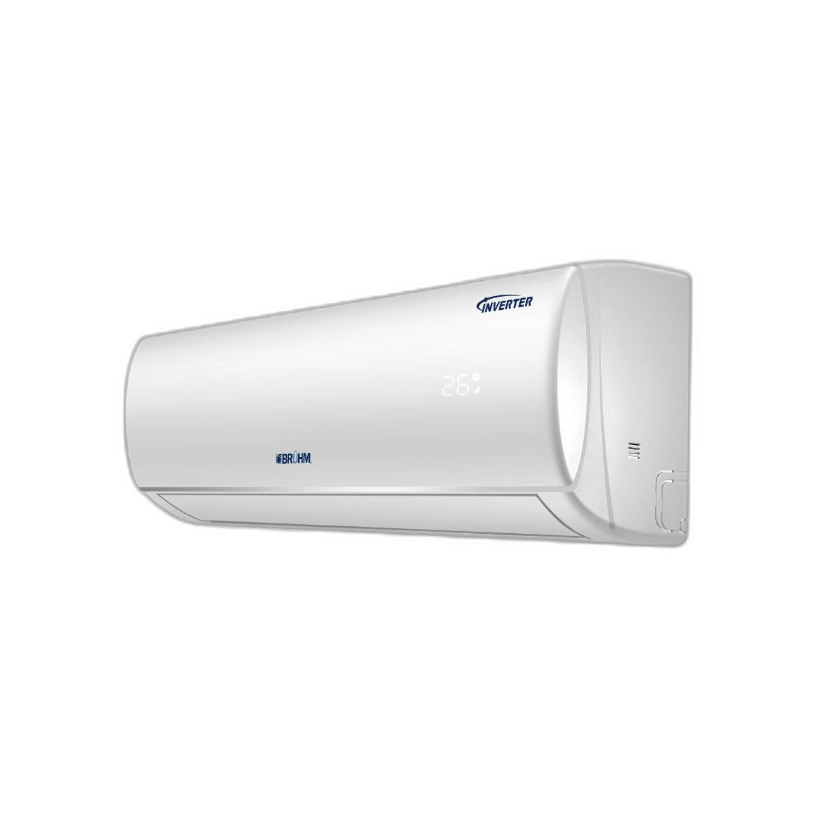 Bruhm A/c 1hp Bas-09ccmw Copper Split