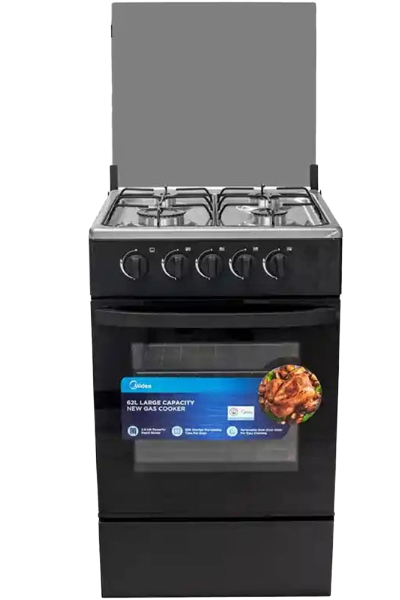 Midea Gas Cooker 50x55/5055-4G057- Black