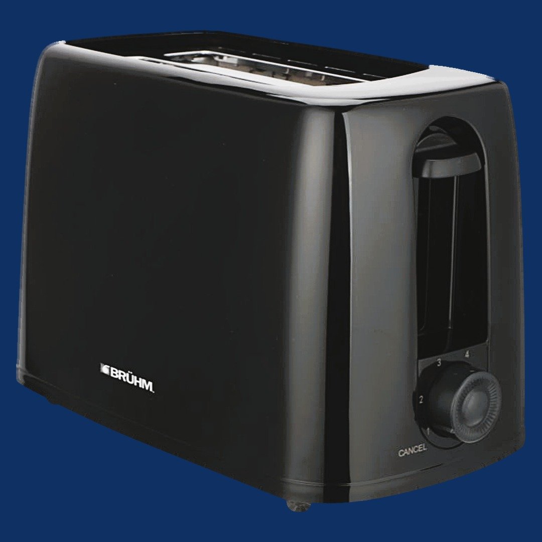 Bruhm BTM-650B 650W 2-Slice Toaster