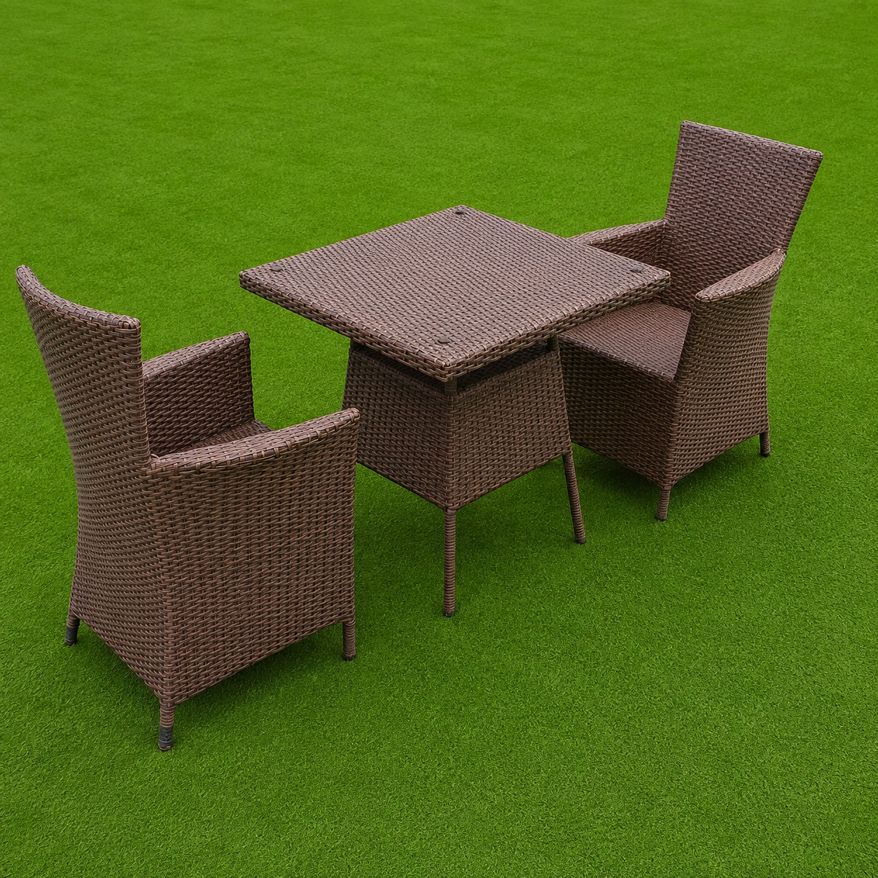 Unique Outdoor Furniture 2 + 1 | Woven Rattan Set