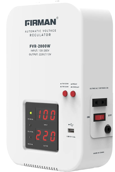 Firman Wall Mounted Stabilizer AVR 2000W 2.0KVA