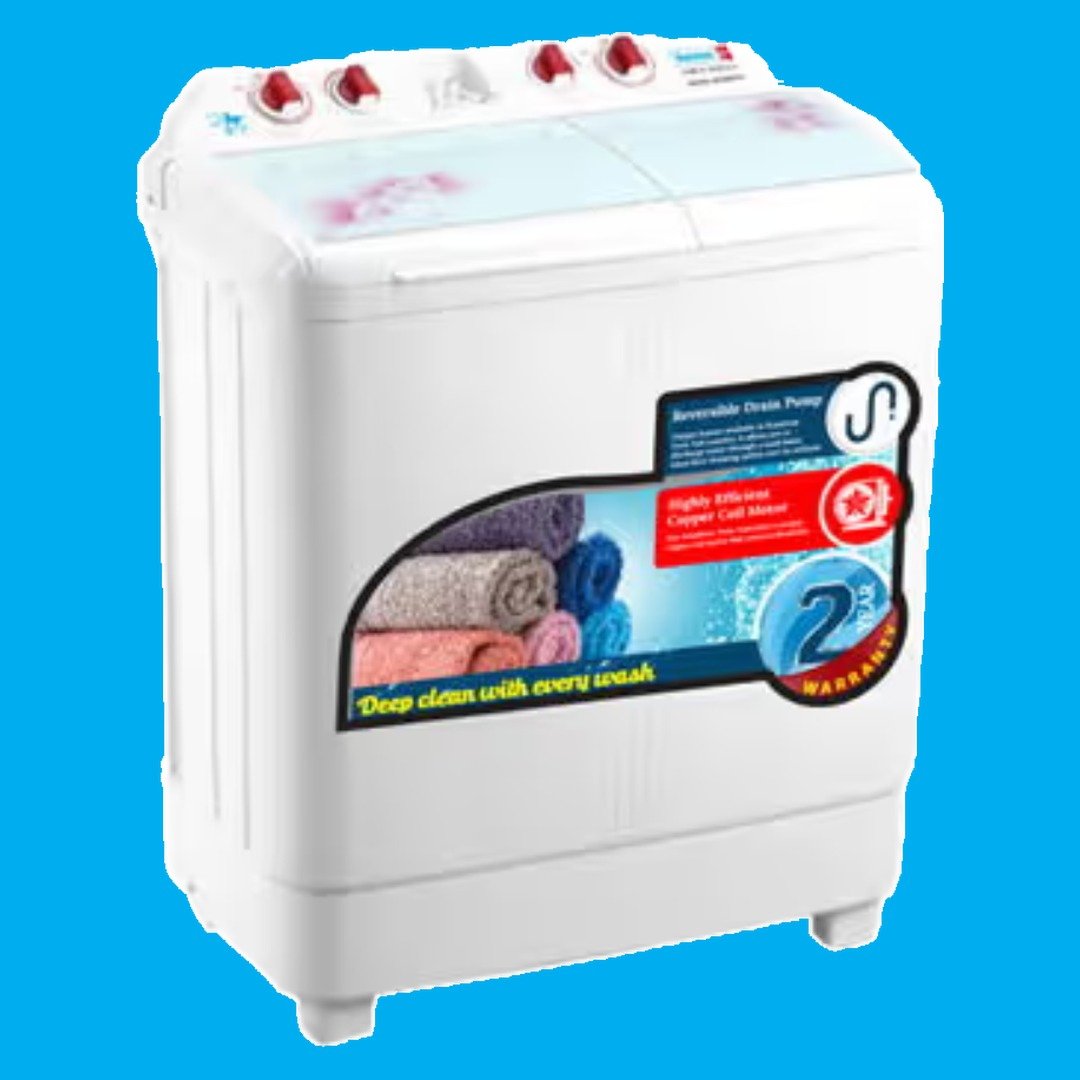 Scanfrost Twin Tub Washing Machine 6KG -SFSANTTD6