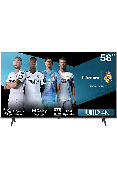 Hisense TV UHD 58 Inch A6N 4K Smart