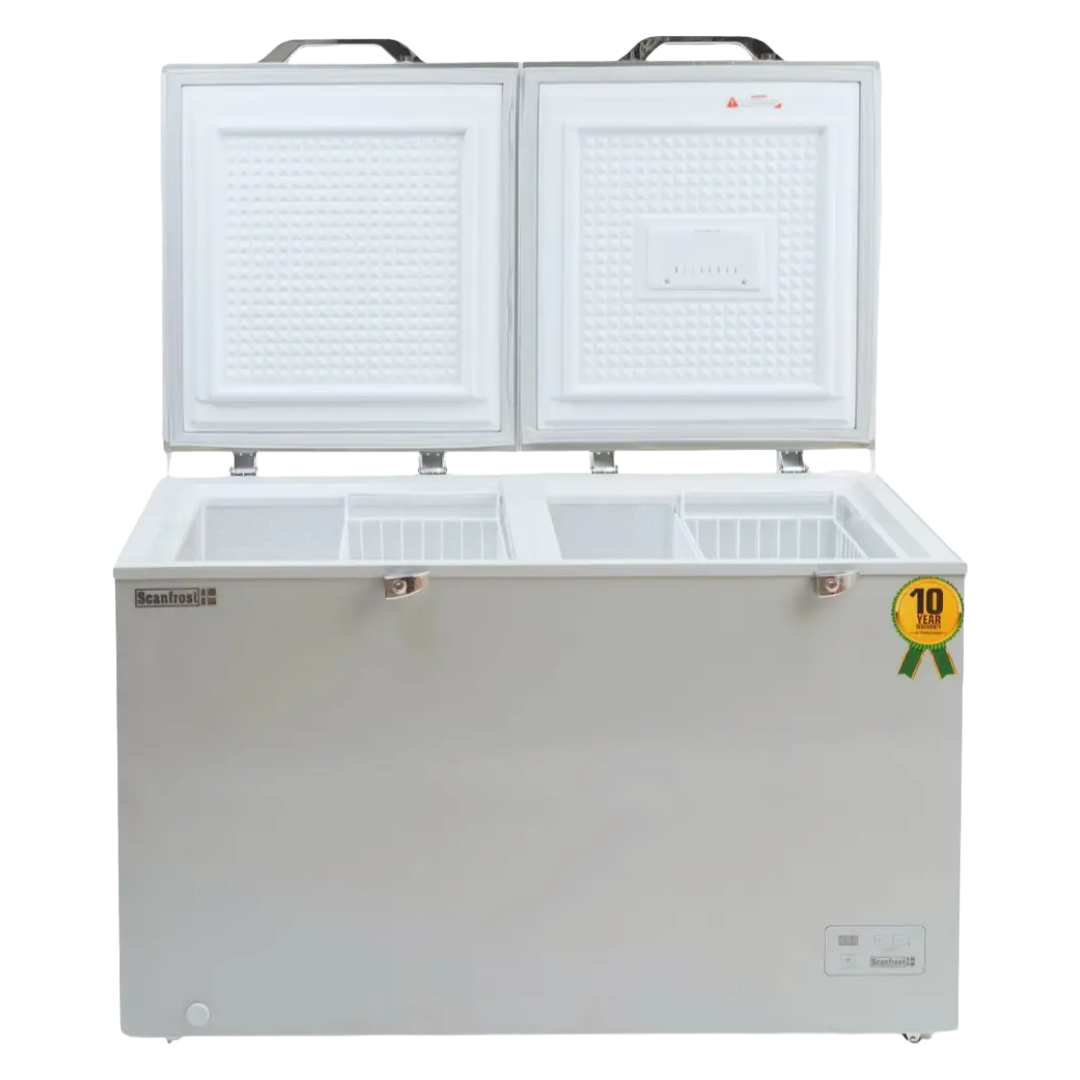 Scanfrost Double Door Inverter Chest Freezer SFL600INV