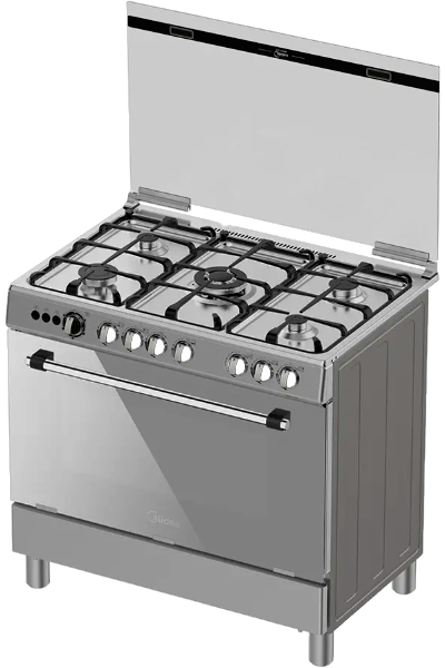 Midea 5 Burner Standing Cooker 9060-4G028-I