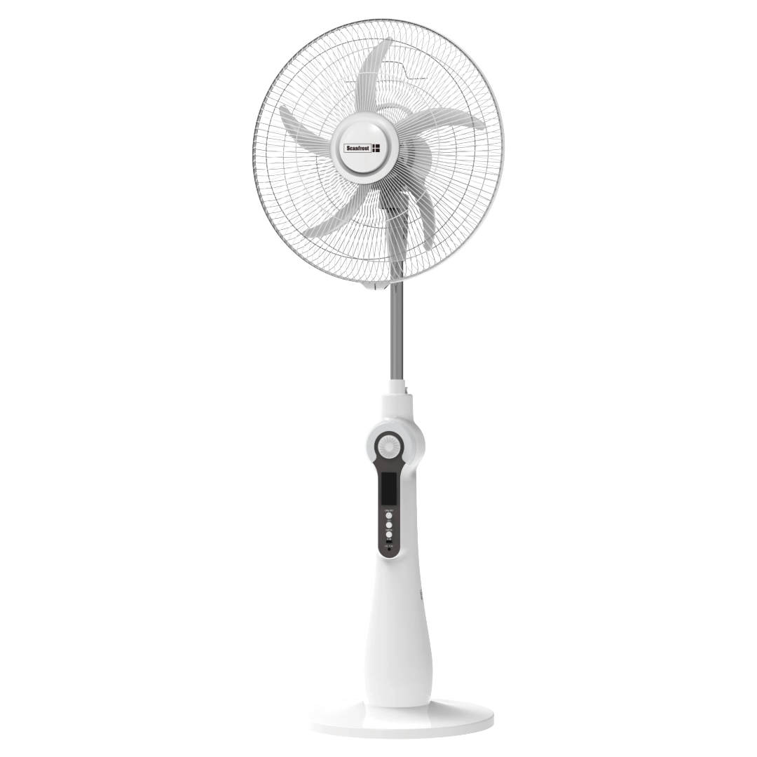 Scanfrost Fan Rechargeable Standing Fan SFRF181K