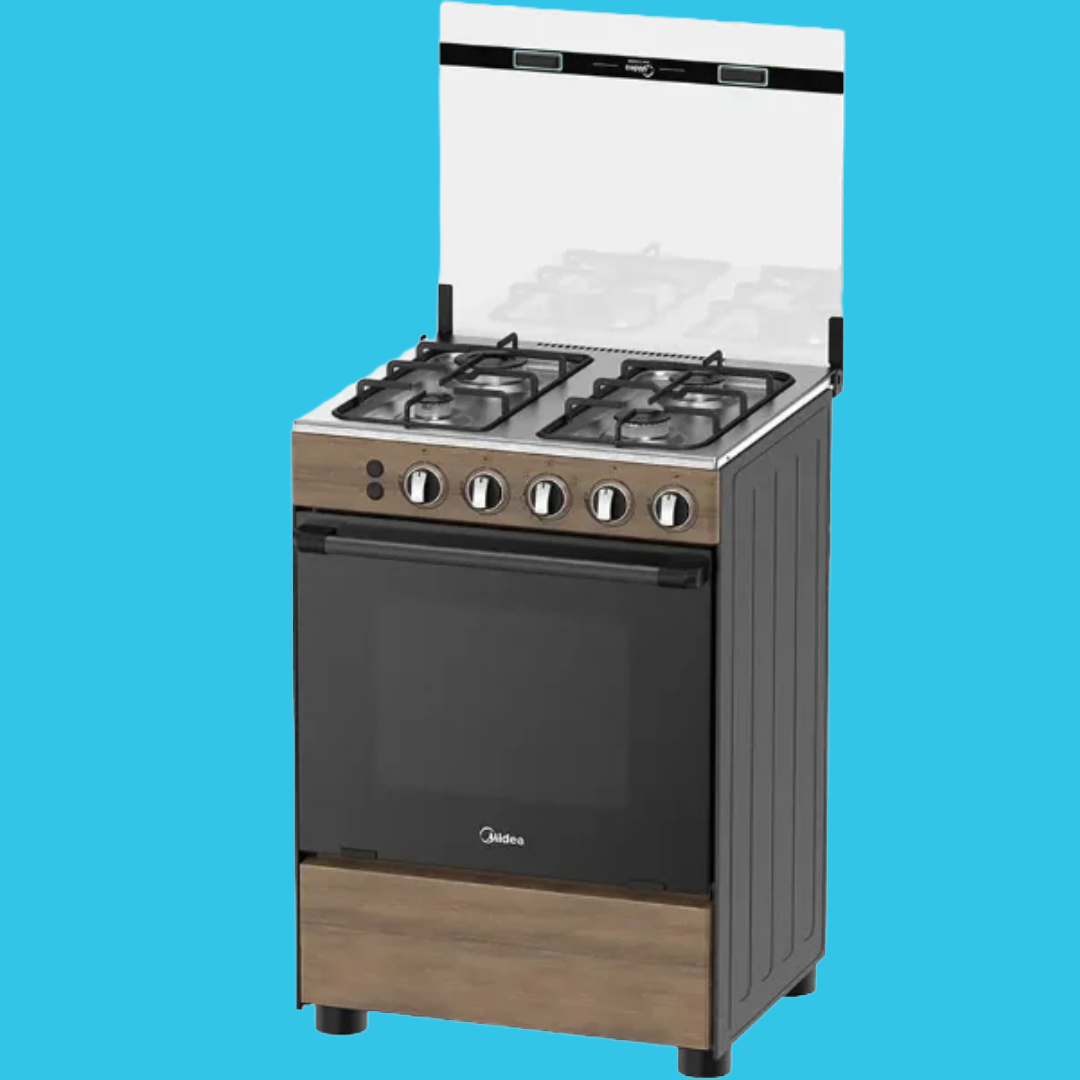 Midea 60 By 60 Gas Cooker 6060-4G057-Wood