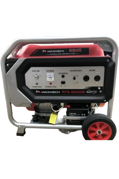 Maxmech 8.3KVA 100% Copper Key Starter Petrol Generator | RFS-12000E