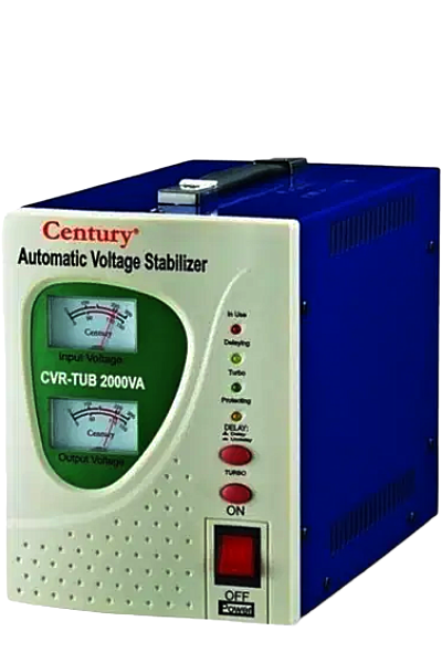 Century 2000VA Automatic Voltage Regulator Stabilizer