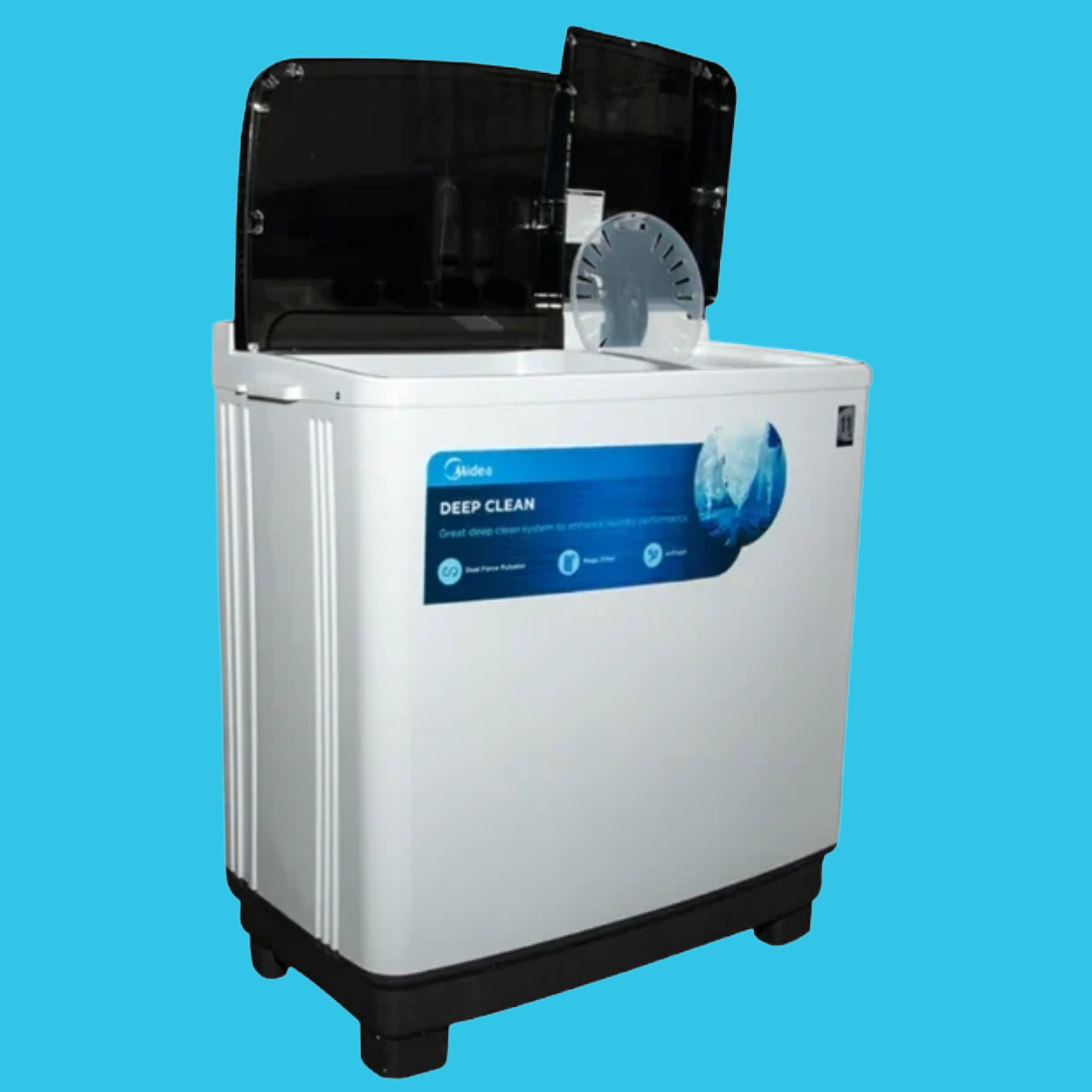 Midea 12KG Twin Tub Washing Machine MT100W120/WG