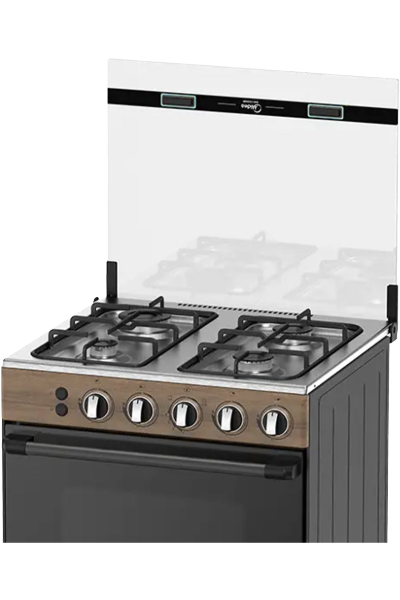 Midea 60 By 60 Gas Cooker 6060-4G057-Wood
