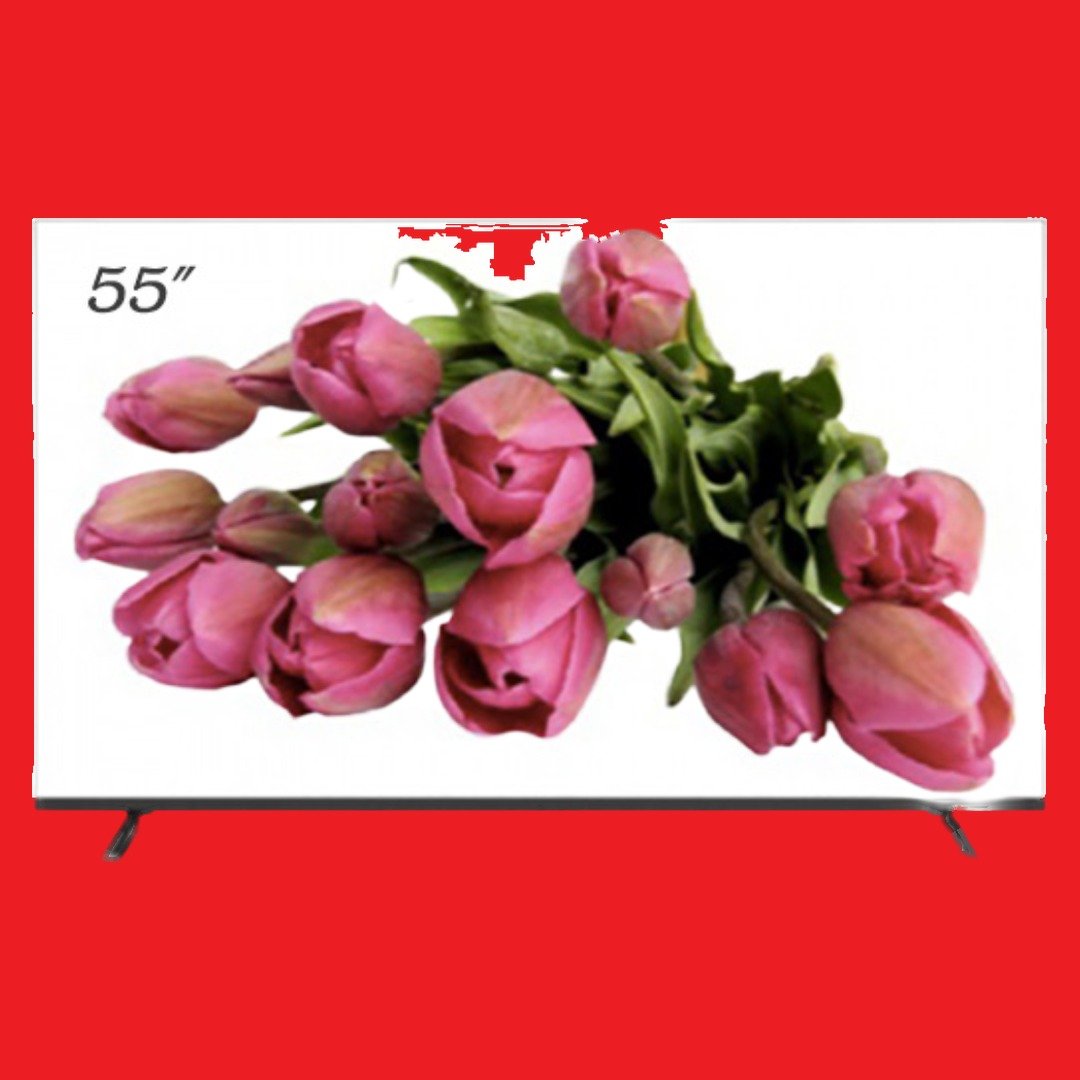 MeWe 55 Inches Smart 4K UHD LED Double Glass BT TV |MW550STSGB2W/MW550SG