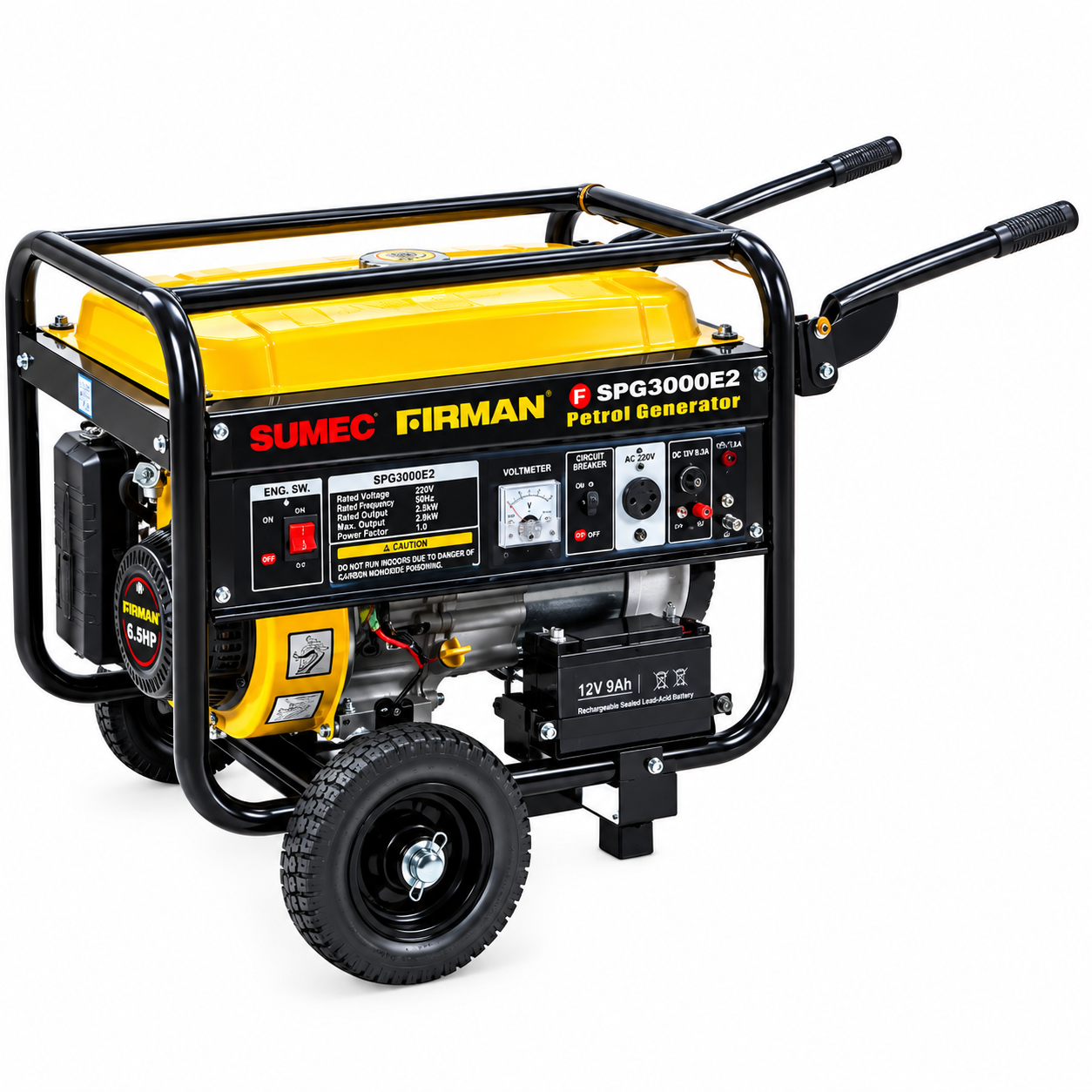 Sumec Firman 2.5kva Key Start Generator - SPG3000E2