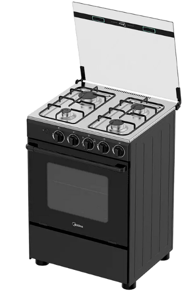 Midea 60 By 60 Gas Cooker 6060-4G057-Black