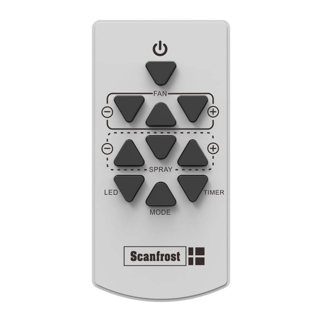 Scanfrost Rechargeable Mist Standing Fan SFRF161K