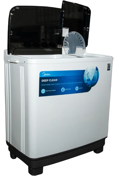 MIDEA 12KG Twin Tub Washing Machine MT100W120/WG