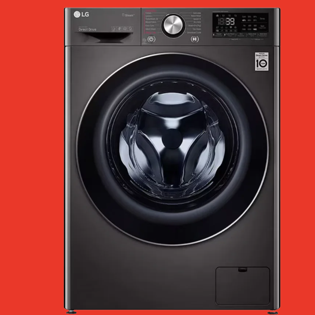 LG Front Load Wash & Dry 9/5KG (F2V5FGPYJE) Washing Machine
