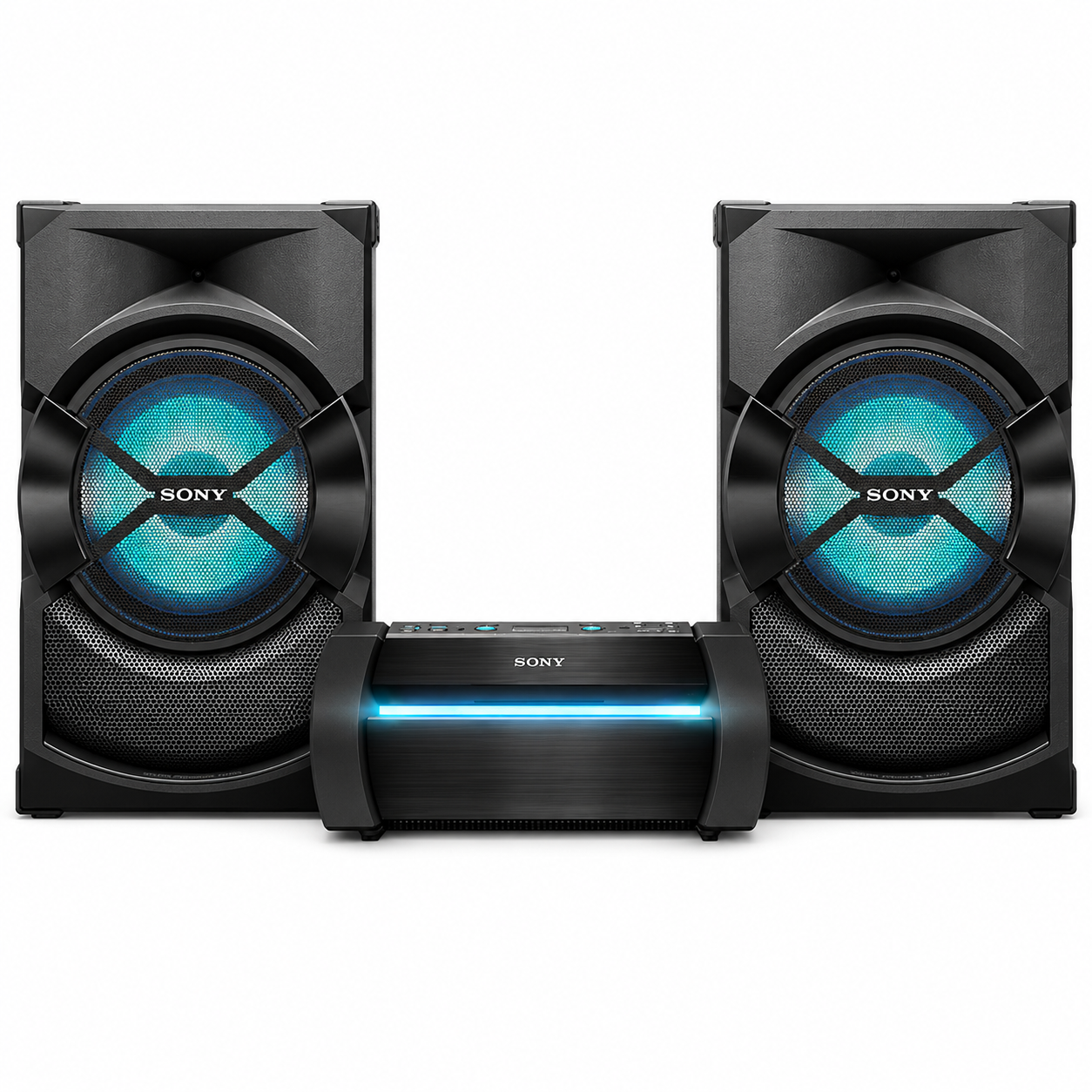 Sony SHAKE-X30D-2 3-Box High Power Audio System