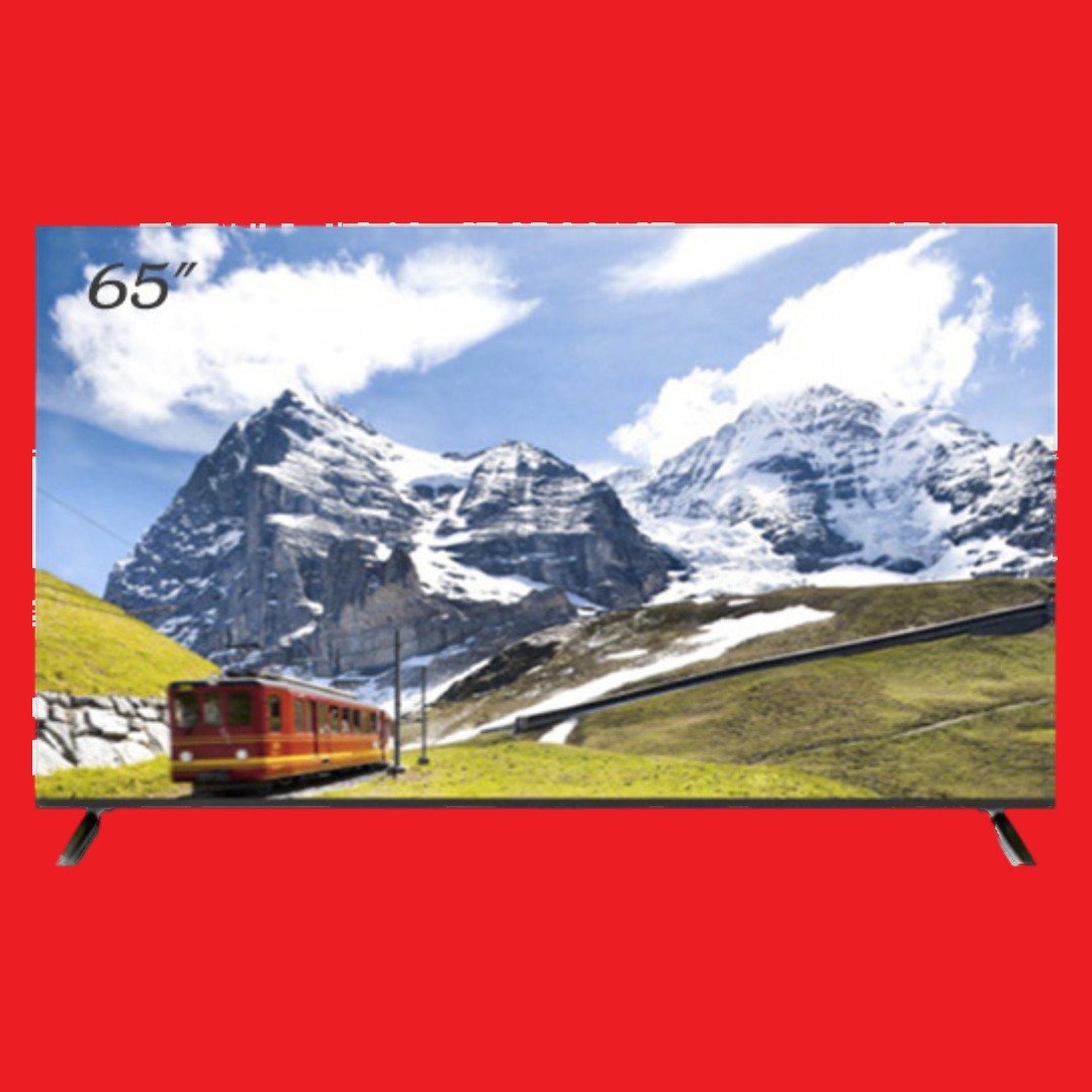 MeWe 65″ UHD 4K Smart TV Double Glass | MW650STSGB2WBl
