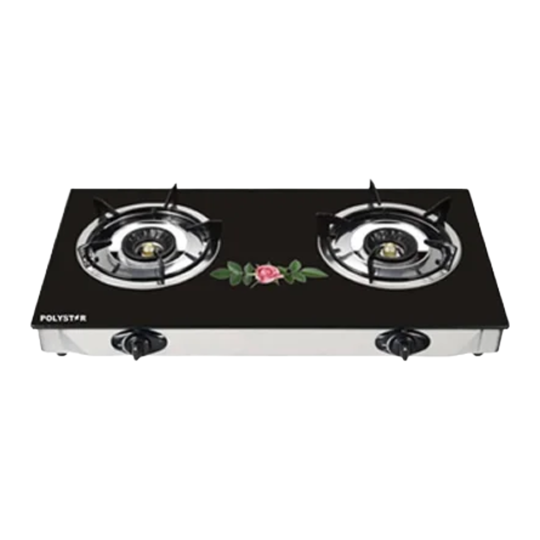 Polystar 2 Burner Table Gas Cooker PV-LP79PGP