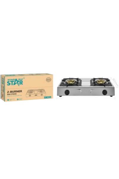 Winning Star Double Stainless Gas Cooker ST-9654