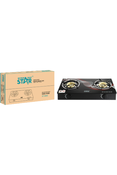 Winning Star Double Glass Gas Stove ST-9668