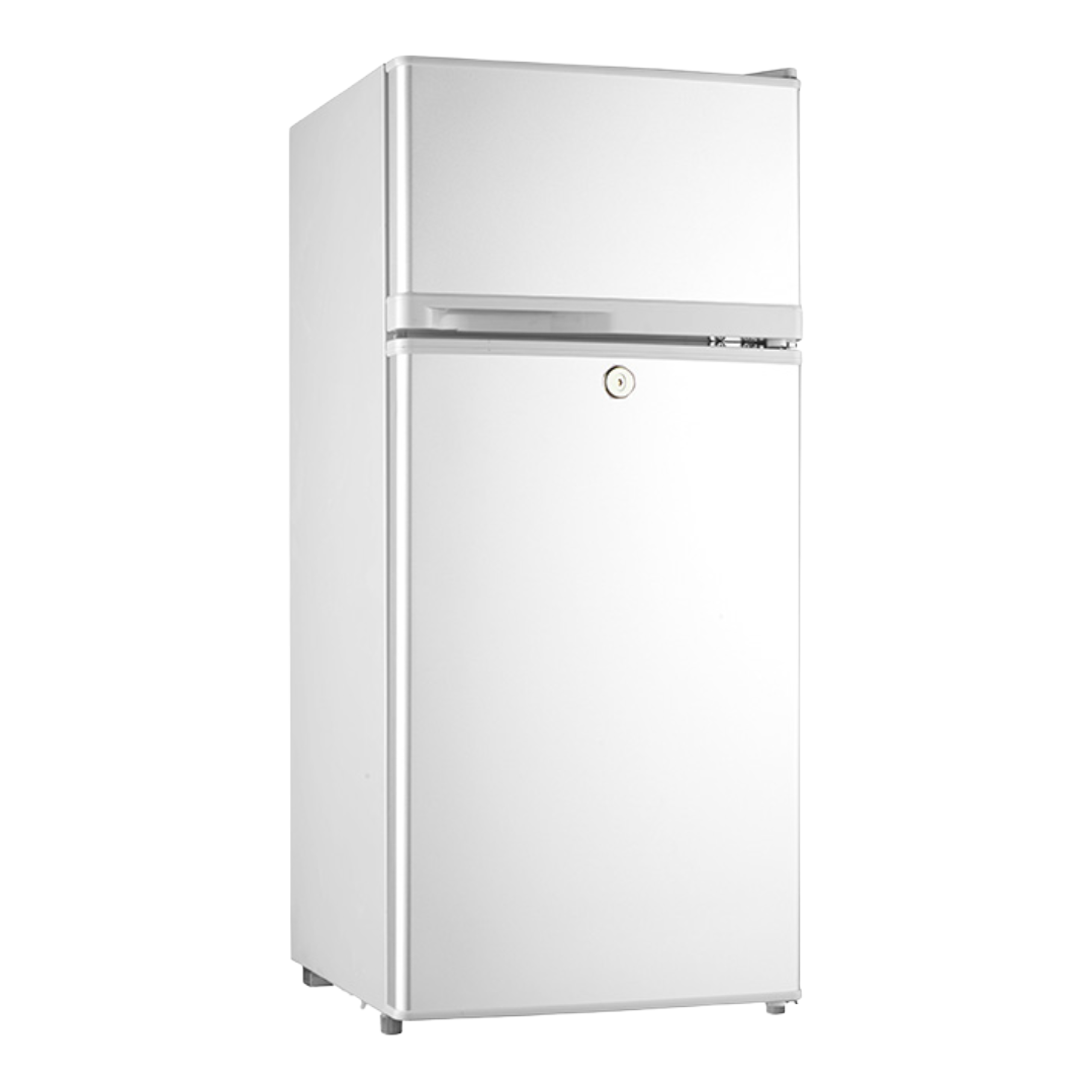 Haier Thermocool 95 Liters Double Door Fridge | 95BEX R6 SLV