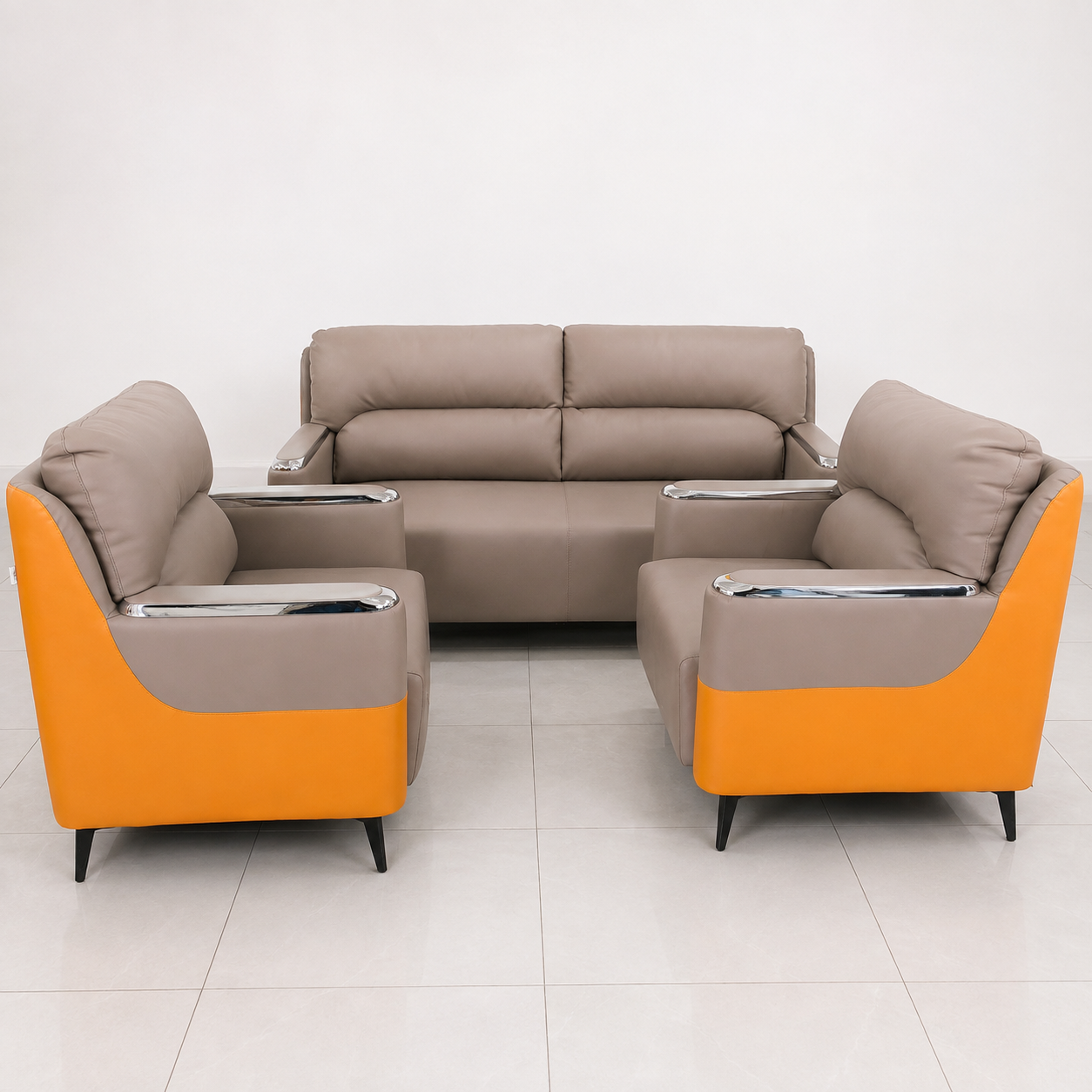 Unique Leather Sofa 5 Seater