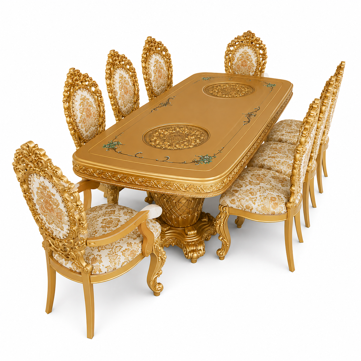 Premium Royal Turkish Dining Set 8 Seater