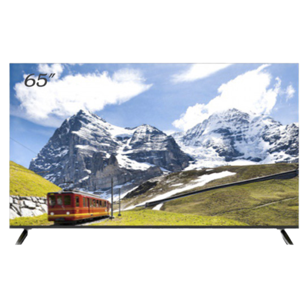 MeWe 65″ UHD 4K Smart TV Double Glass | MW650STSGB2WBl
