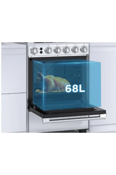 Midea 60 By 60 Gas Cooker 6060-4G057-Black