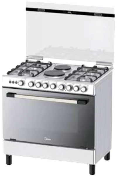 Midea 90 By 60 Free Standing Gas Cooker 9060-5G028-I