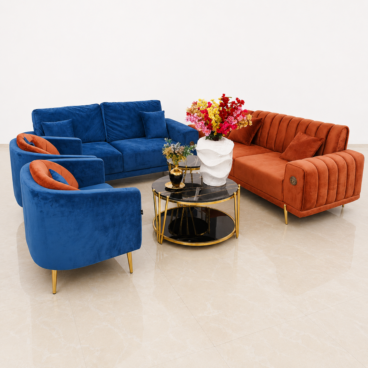 Unique Premium Fabric Sofa 7 Seater