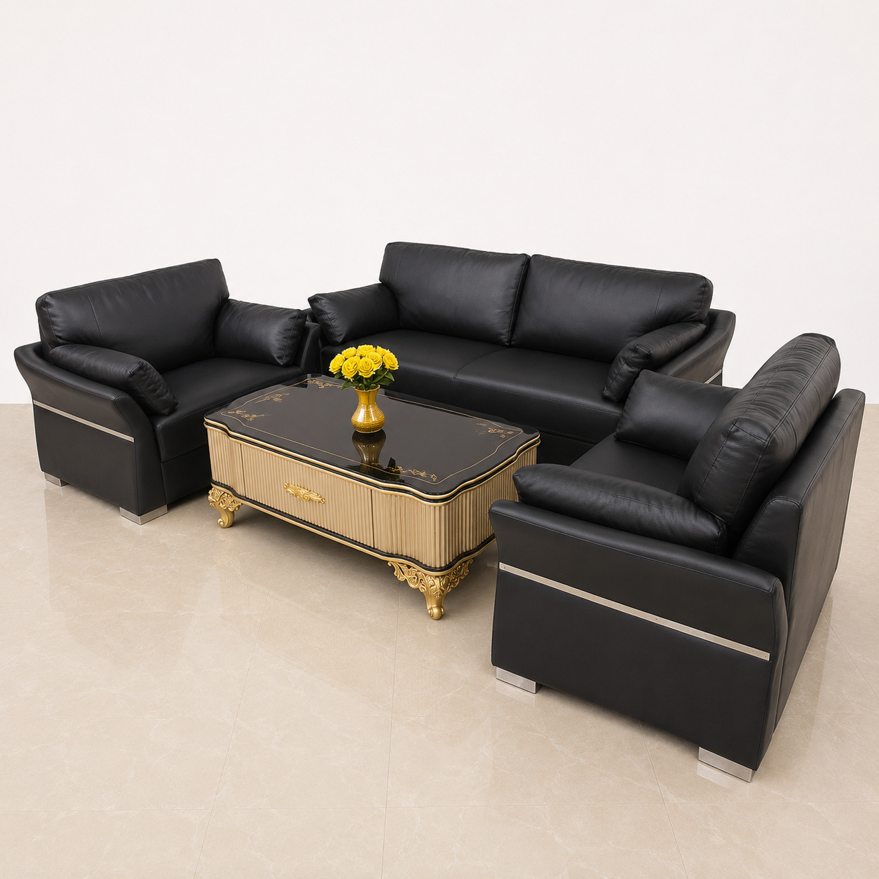 Unique Premium Leather Sofa 5 Seater