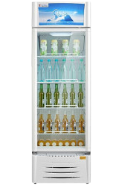Midea HS411S Showcase Refrigerator - Commercial Beverage Cooler