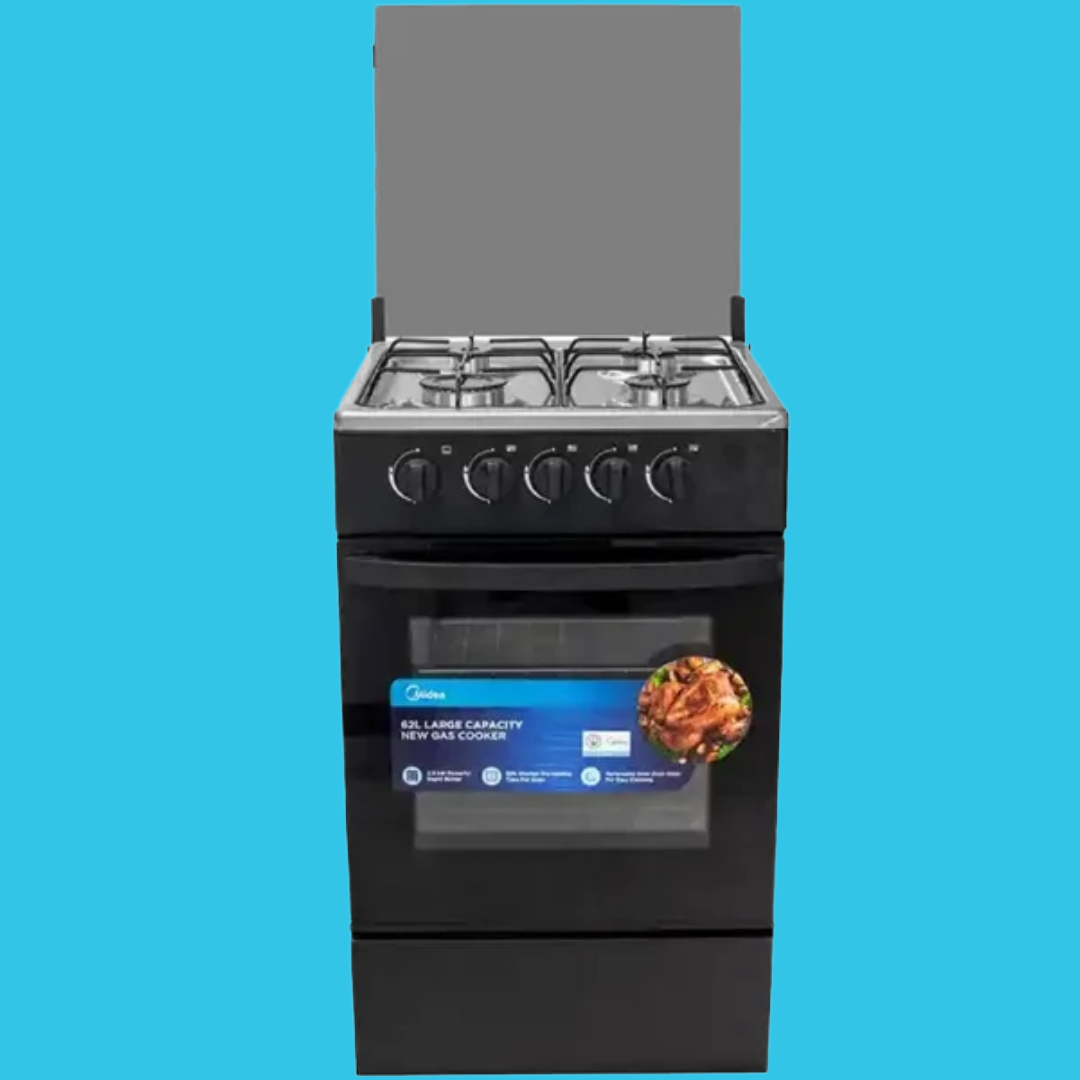 Midea Gas Cooker 50x55/5055-4G057- Black