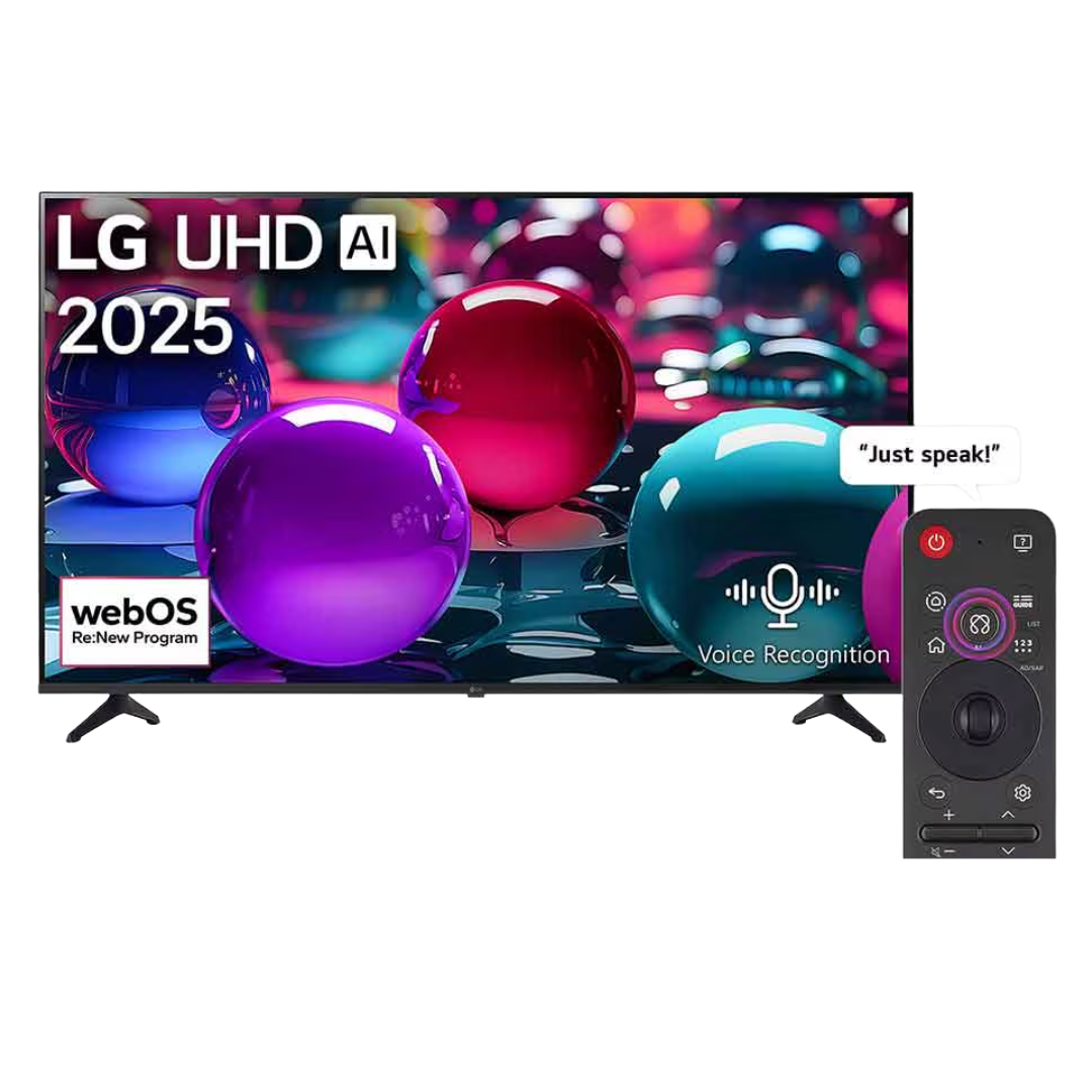 LG TV UHD 43 Inch UA73 4K Smart TV Ready HDR10 webOS25